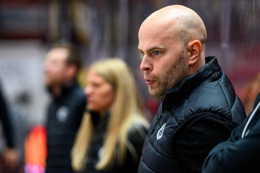 Brynäs tränare Filip Eriksson