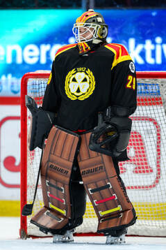 Brynäs målvakt Klara Peslarova