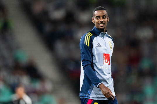 Alexander Isak of Sweden
