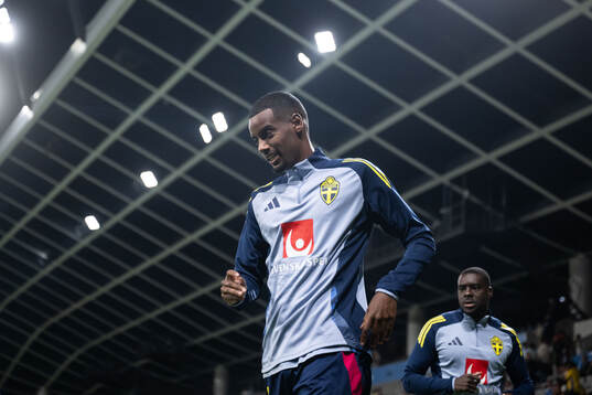 Alexander Isak of Sweden