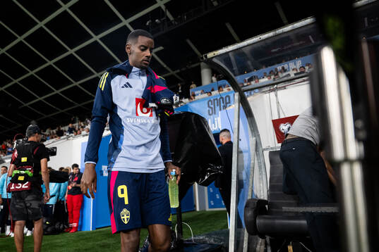 Alexander Isak of Sweden