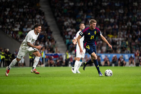 Erik Janža of Slovenia and Alexander Bernhardsson of Sweden