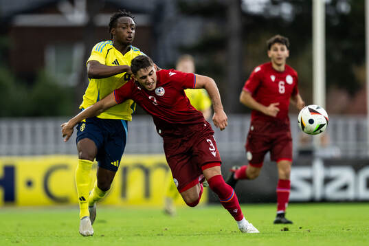 Richie Omorowa of Sweden and Andranik Hakobyan of Armenia
