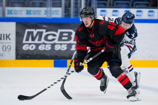 Malmö Redhawks Lauri Pajuniemi och Linköpings Christoffer