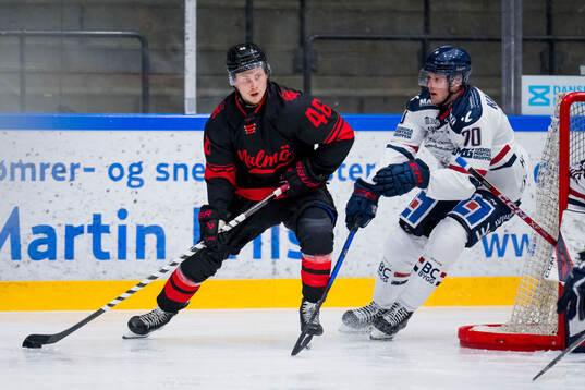 Malmö Redhawks Lauri Pajuniemi och Linköpings Fredrik