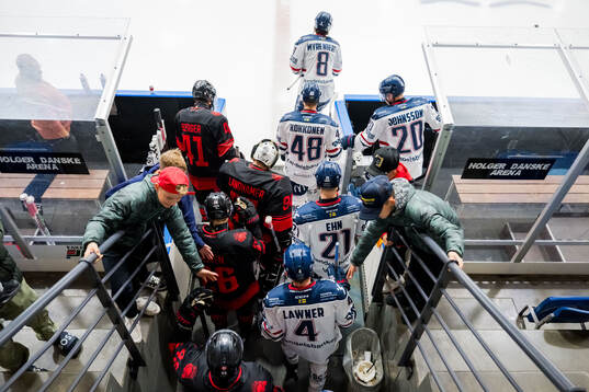 Malmö Redhawks spelare och Linköpings spelare