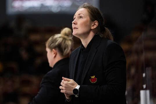 Luleås assisterande tränare Rosa Lindstedt