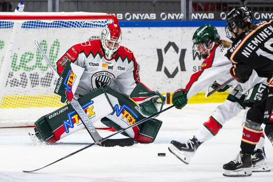 Frölundas målvakt Andrea Brändli