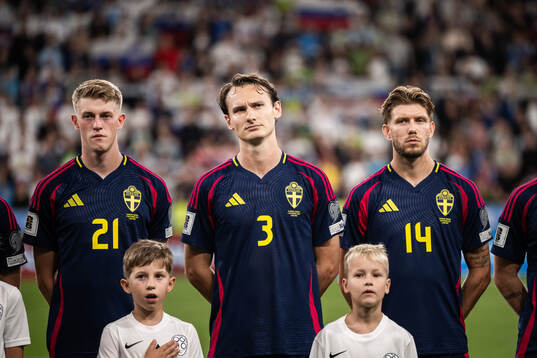 Alexander Bernhardsson, Hjalmar Ekdal and Anton Salétros
