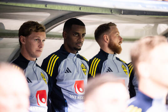 Alexander Isak of Sweden