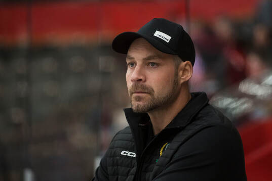 Färjestads tränare Johan Fransson