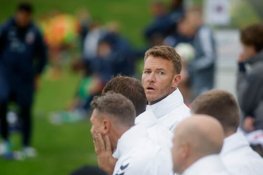 Headcoach Morten Mölkjaer of Denmark