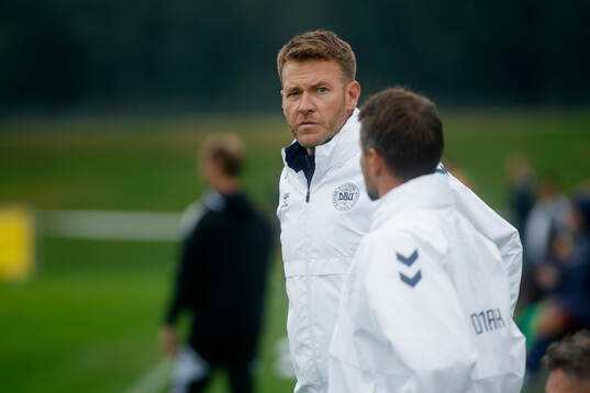 Headcoach Morten Mölkjaer of Denmark