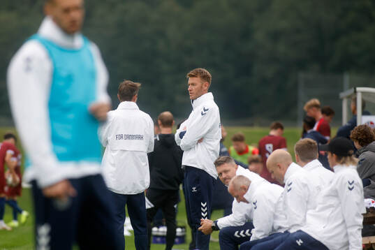Headcoach Morten Mölkjaer of Denmark