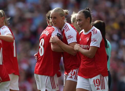 Stina Blackstenius of Arsenal