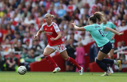 Stina Blackstenius of Arsenal