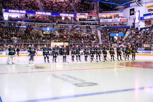 HV71s  laguppställning