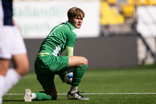 Halmstads målvakt Adam Wihed