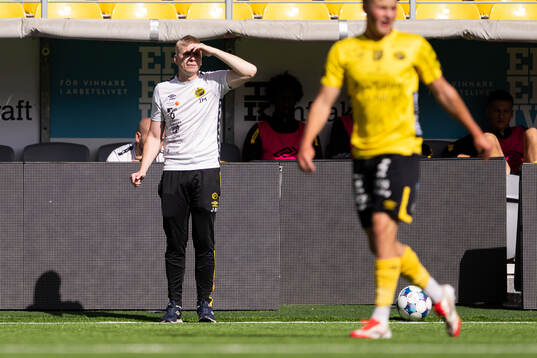 Elfsborgs tränare Johan Mattsson