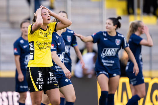 Elfsborgs Stina Jensen deppar