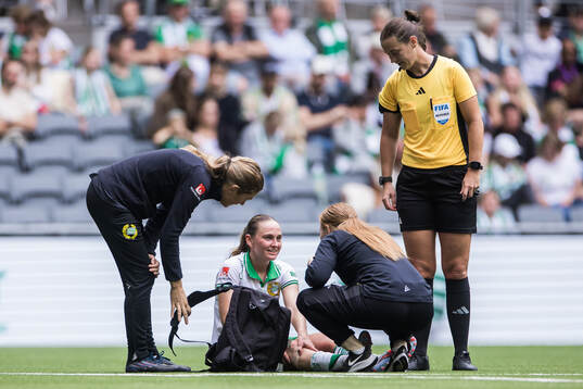 Hammarbys Vilde Hasund får vård