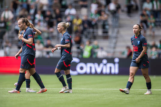 Malmö FFs Sara Kanutte Sørensen Fornes, Nathalie Hoff