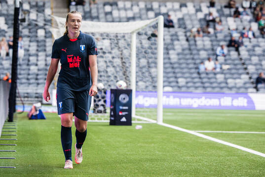 Malmö FFs Sara Kanutte Sørensen Fornes går av planen