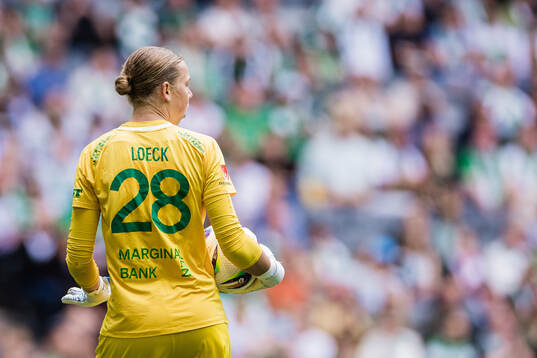 Hammarbys målvakt Melina Loeck