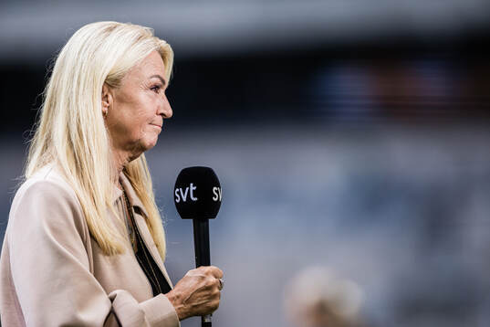 SVTs reporter Jane Björck