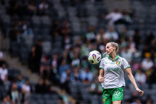 under fotbollsmatchen i Damallsvenskan mellan Hammarby och