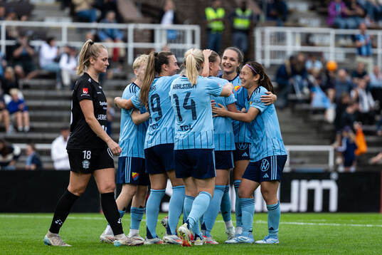 under fotbollsmatchen i Damallsvenskan mellan Djurgården