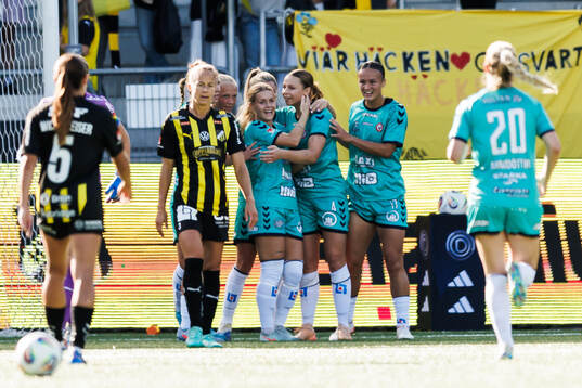 Kristianstads Alice Egnér jublar