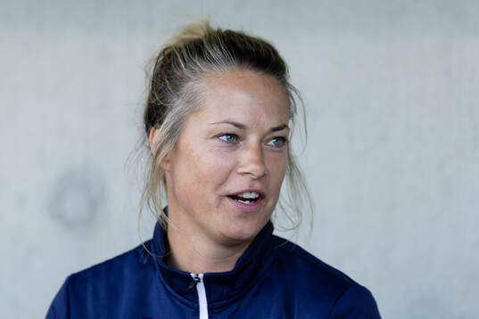 Kristianstads tränare Johanna Almgren