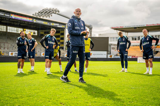 Ståle Solbakken, head coach of the Norwegian national