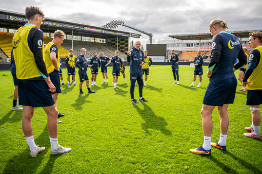 Ståle Solbakken, head coach of the Norwegian national