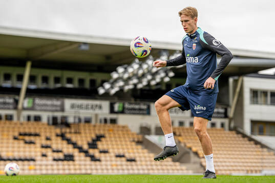 Torbjørn Lysaker Heggem of the Norwegian national football