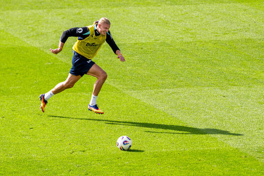 Erling Braut Haaland of the Norwegian national football team