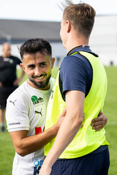 Åstorps FFs Haydil Kret jublar