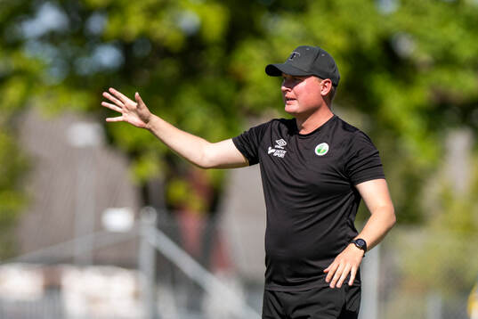 Västra Frölunda IFs tränare Henrik Carlsson