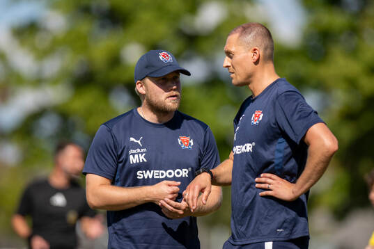 Åstorps FFs tränare Bobby Alm Nilsson
