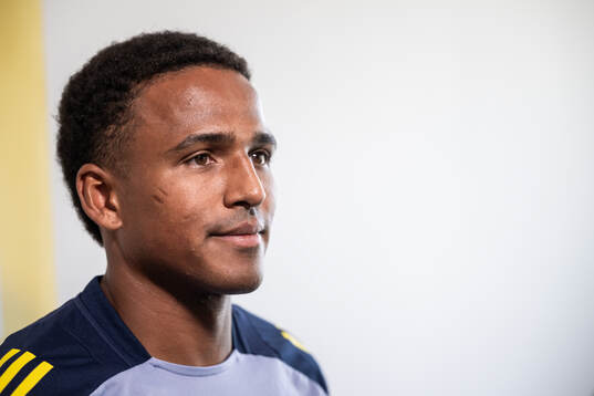 Niclas Eliasson of the Swedish national football team at a