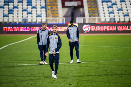 head coach Jon Dahl Tomasson, Anton Salétros  and Isak