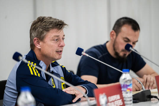head coach Jon Dahl Tomasson of the Swedish national