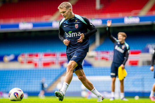 Martin Ødegaard of the Norwegian national football team