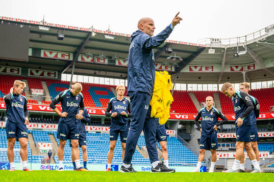 Ståle Solbakken, head coach of the Norwegian national