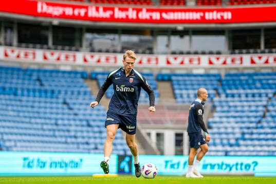 Torbjørn Lysaker Heggem of the Norwegian national football