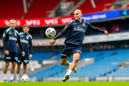 Leo Østigård of the Norwegian national football team