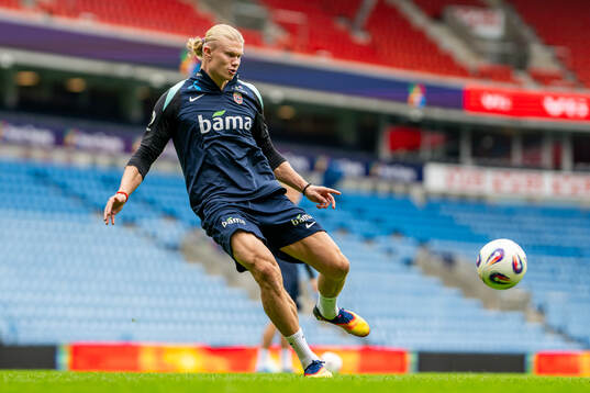 Erling Braut Haaland of the Norwegian national football team