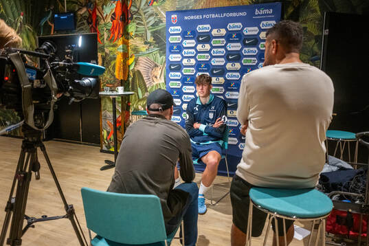 Tobias Guddal of the Norwegian national football team