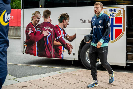 Fredrik André Bjørkan of the Norwegian national football